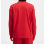 Jacquemus T Shirt Manches Longues Rouge dos