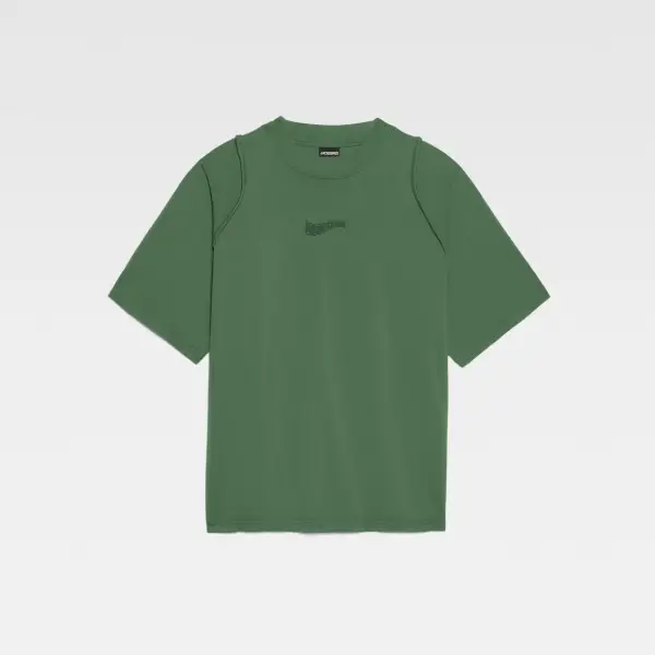 Le T Shirt Camargue Jacquemus Vert Foncé