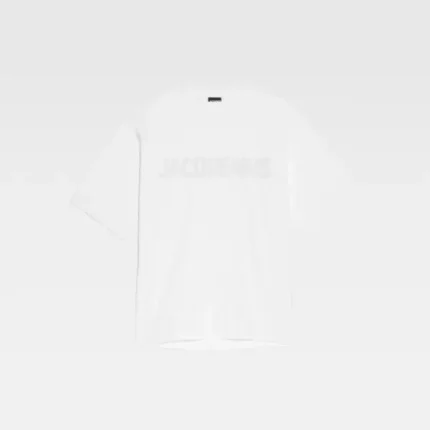 Le T Shirt Typo Jacquemus Blanc