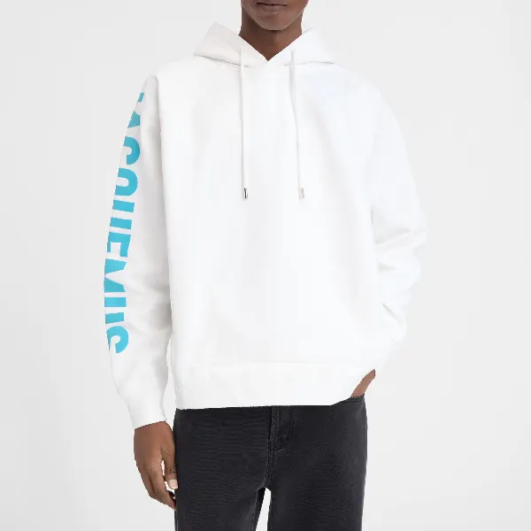 Le hoodie Typo Blanche