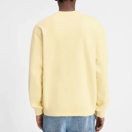 Yellow Le sweatshirt Gros Grain-Back