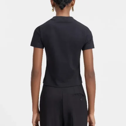 T-Shirt Le Noir Femme Gros Grain-Back